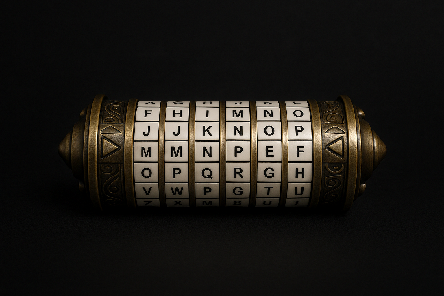 A 6-letter cryptext with a secret hidden inside.